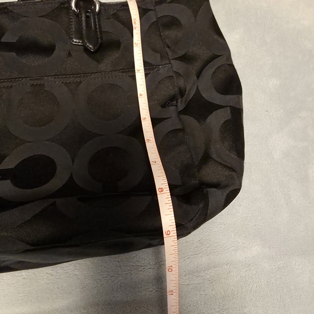 Coach Black Signature Shoulder Bag - Picture 16 of 16